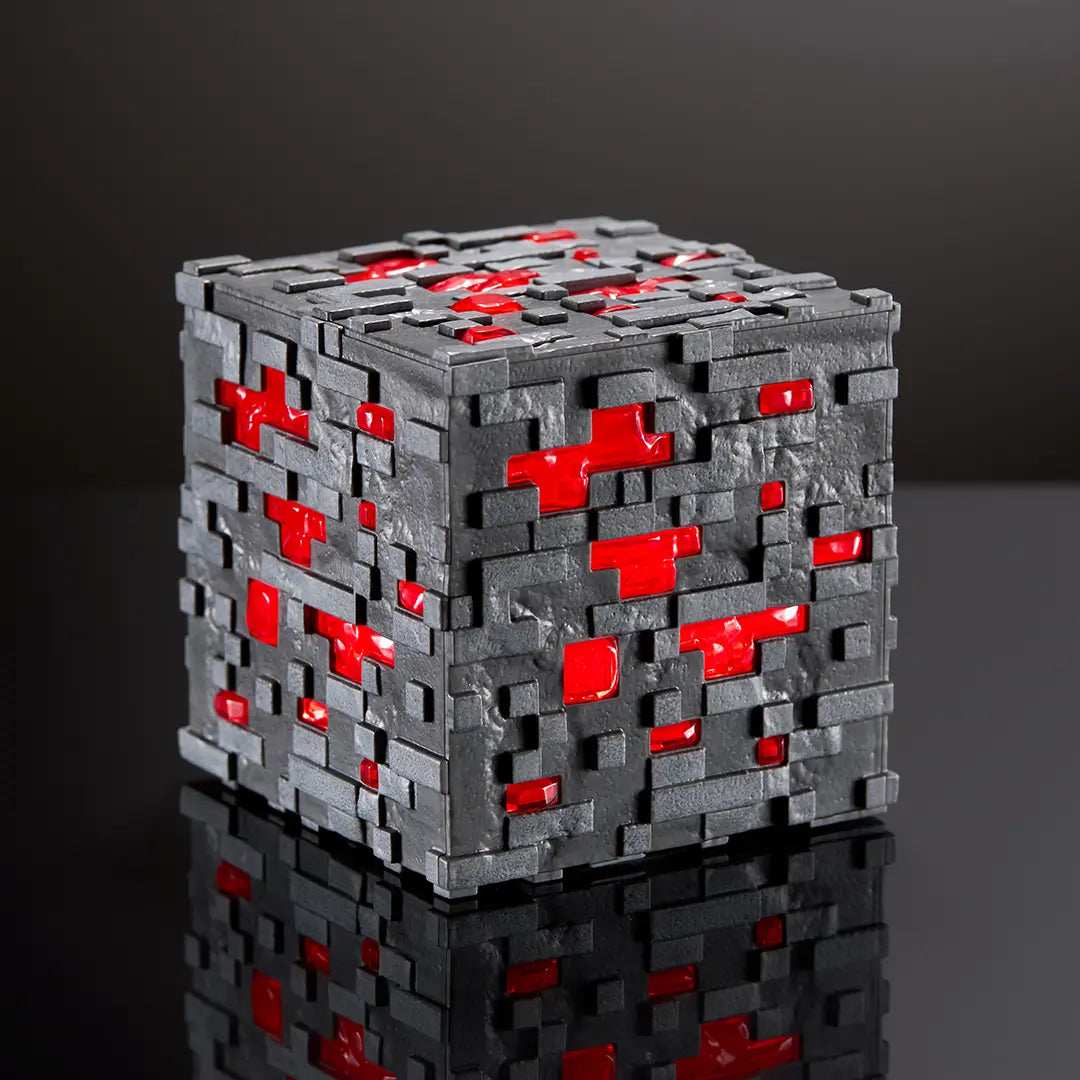 Minecraft Redstone Ore Illuminating Collector Replica