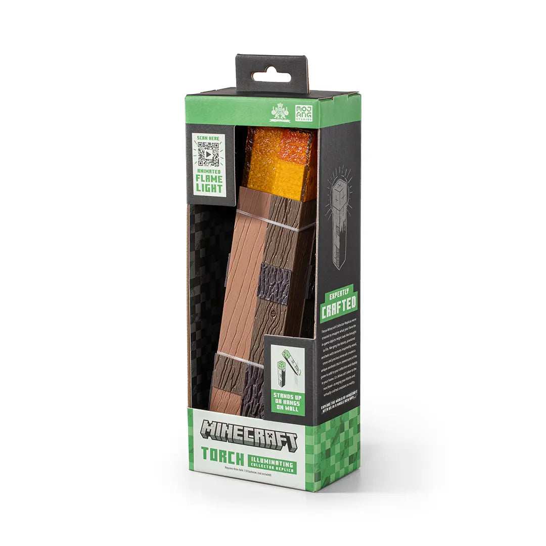 Minecraft Torch illuminating Collector Replica