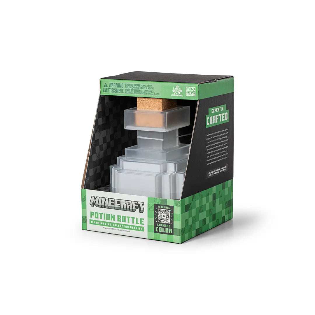 Minecraft Potion Bottle Illuminating Collector Replica