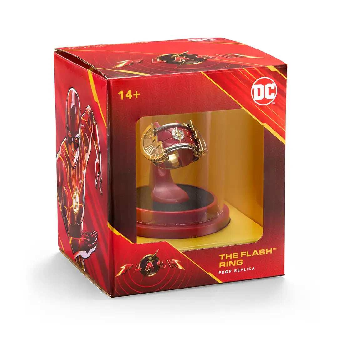 The Flash Prop Ring & Display - Olleke Wizarding Shop Amsterdam