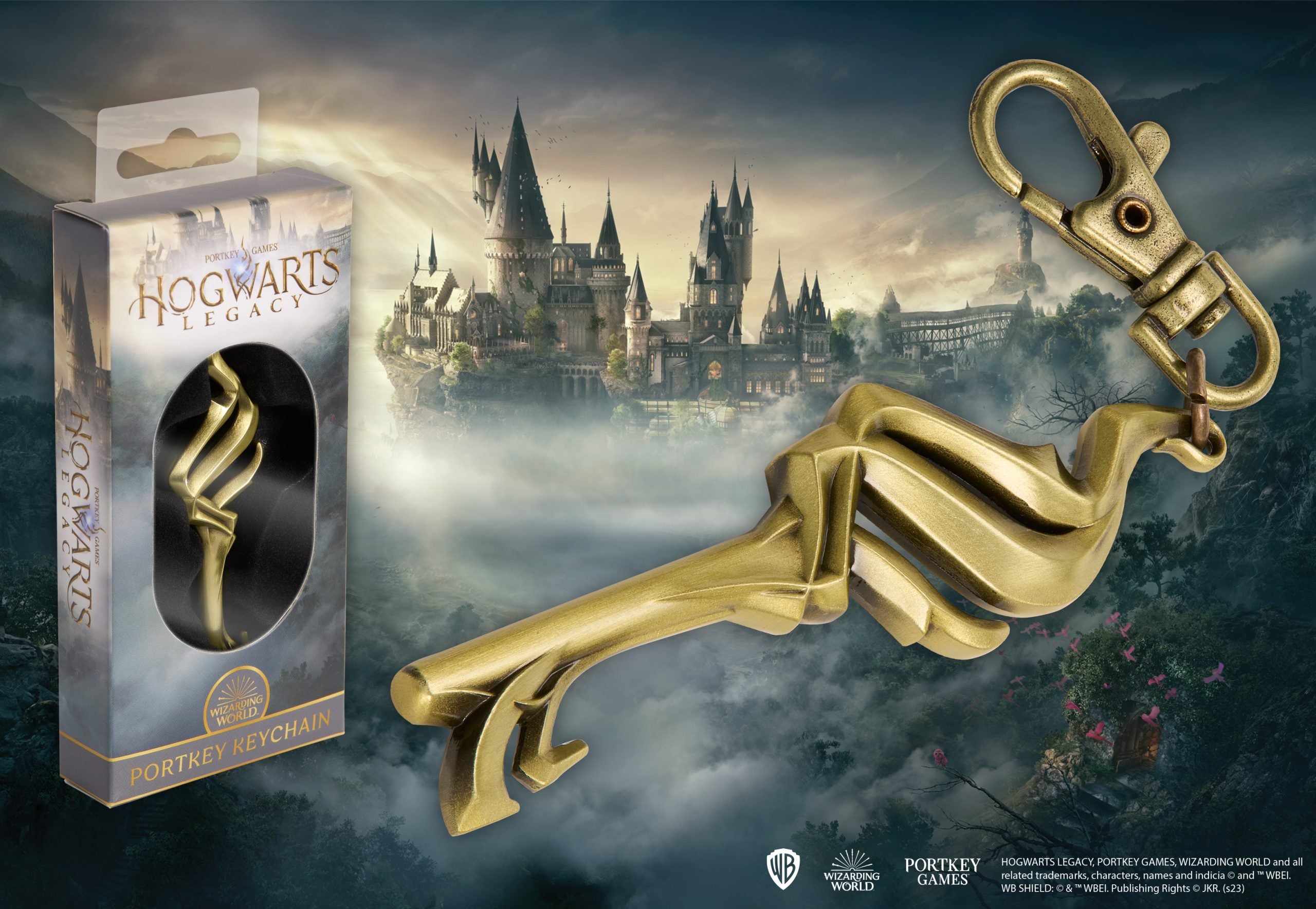 Hogwarts Legacy – Portkey Keychain - Olleke Wizarding Shop Amsterdam