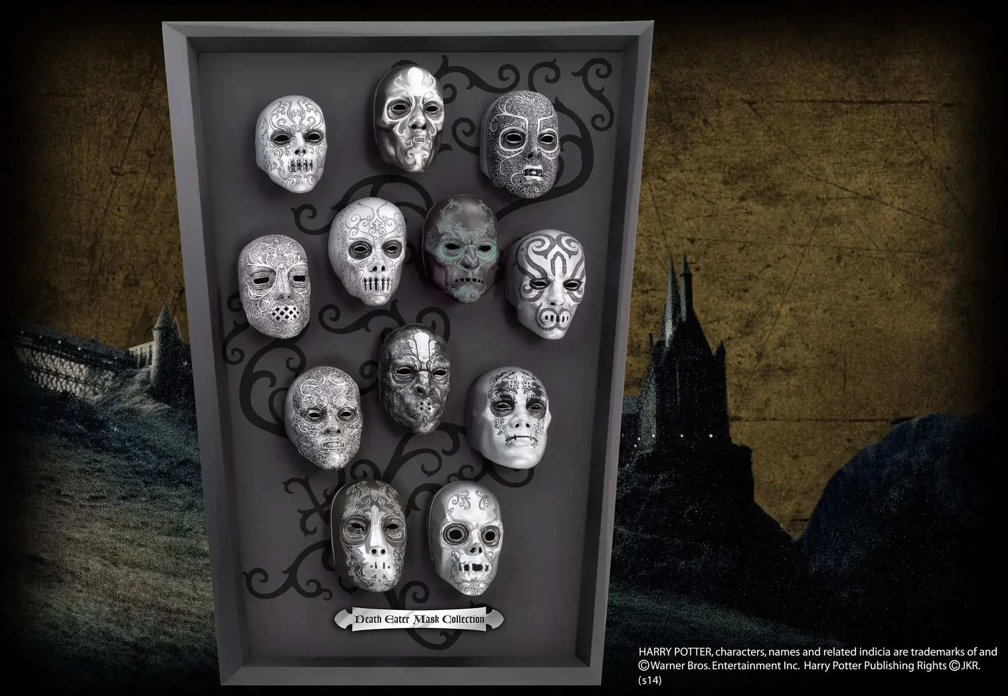 Death Eater 12 Mini Mask Collection - Olleke Wizarding Shop Amsterdam