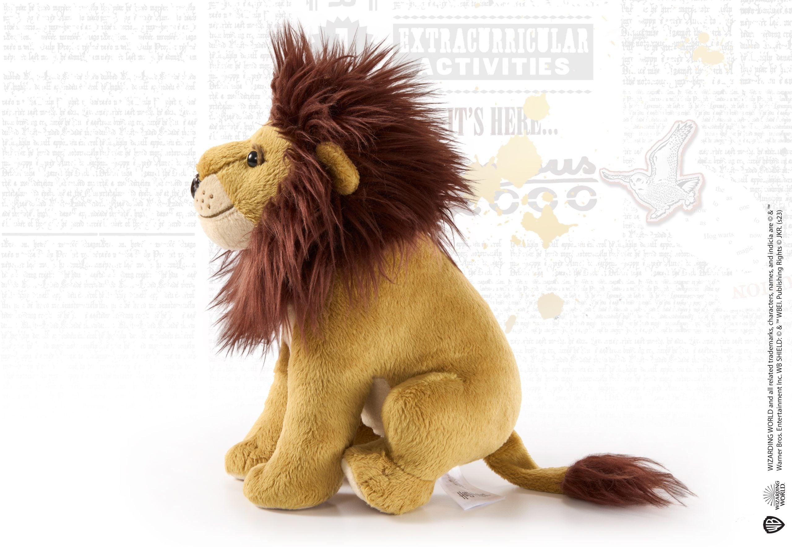 Gryffindor Lion Mascot Plush - Olleke Wizarding Shop Amsterdam