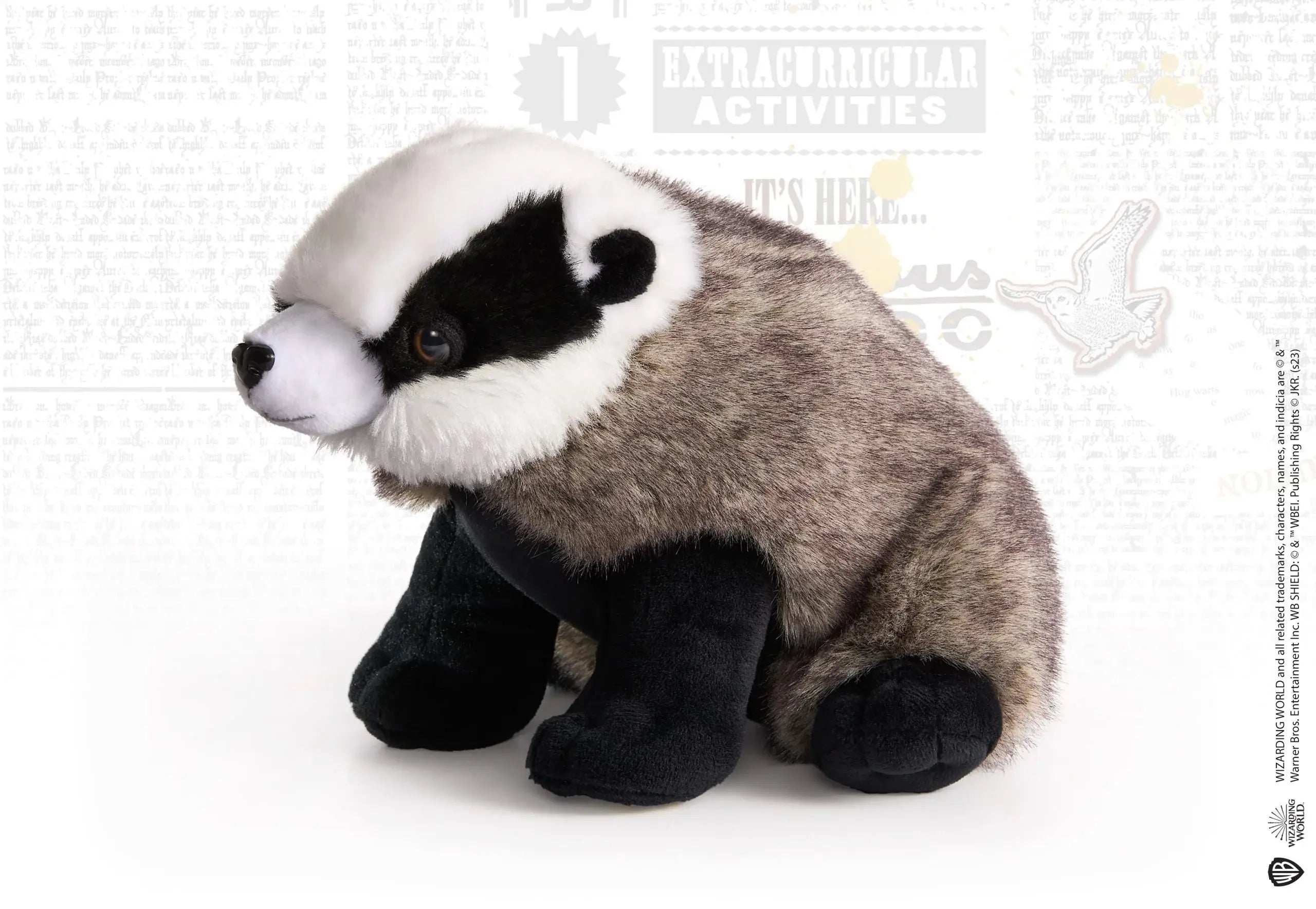 Hufflepuff Badger Mascot Plush - Olleke Wizarding Shop Amsterdam