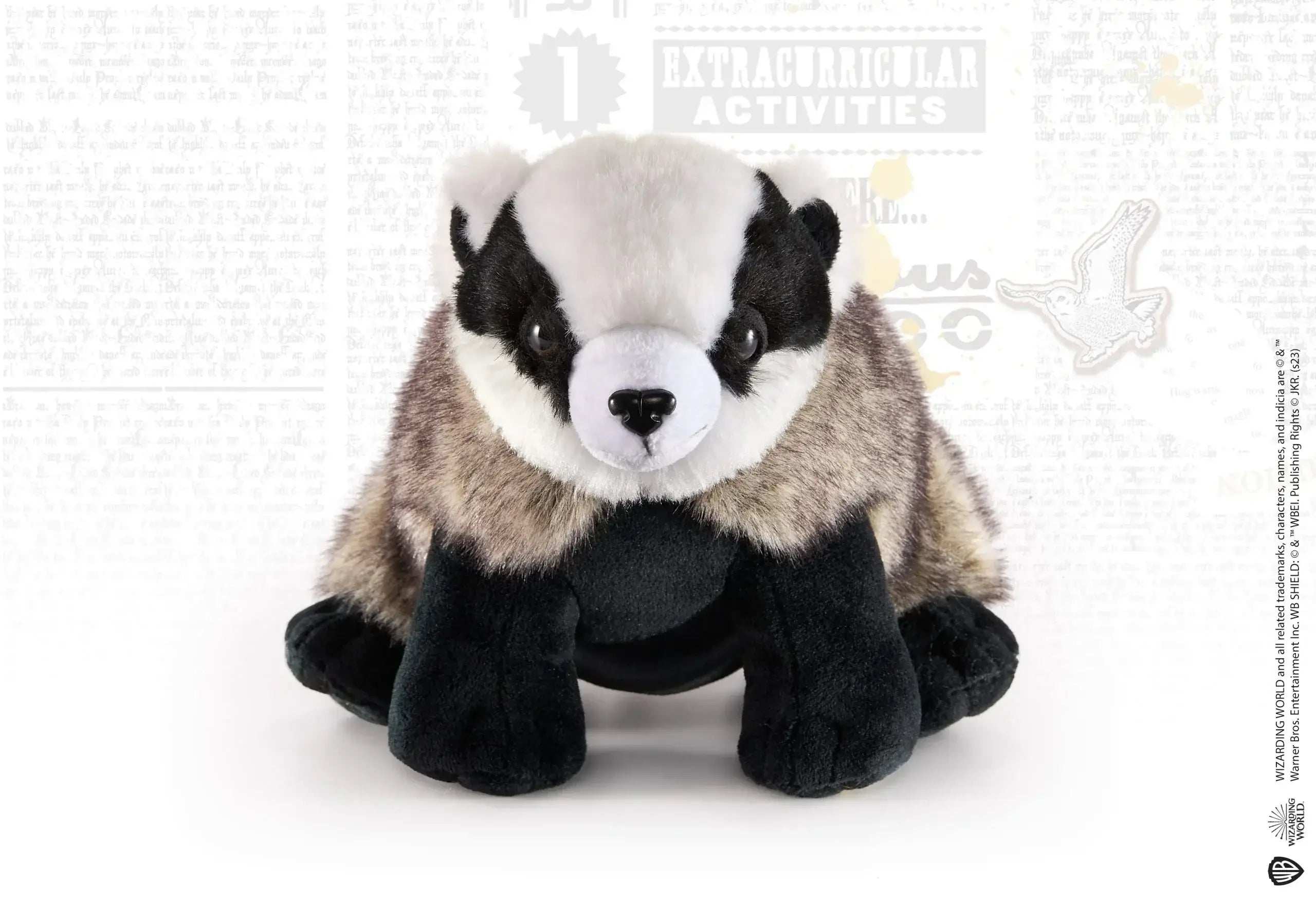 Hufflepuff Badger Mascot Plush - Olleke Wizarding Shop Amsterdam
