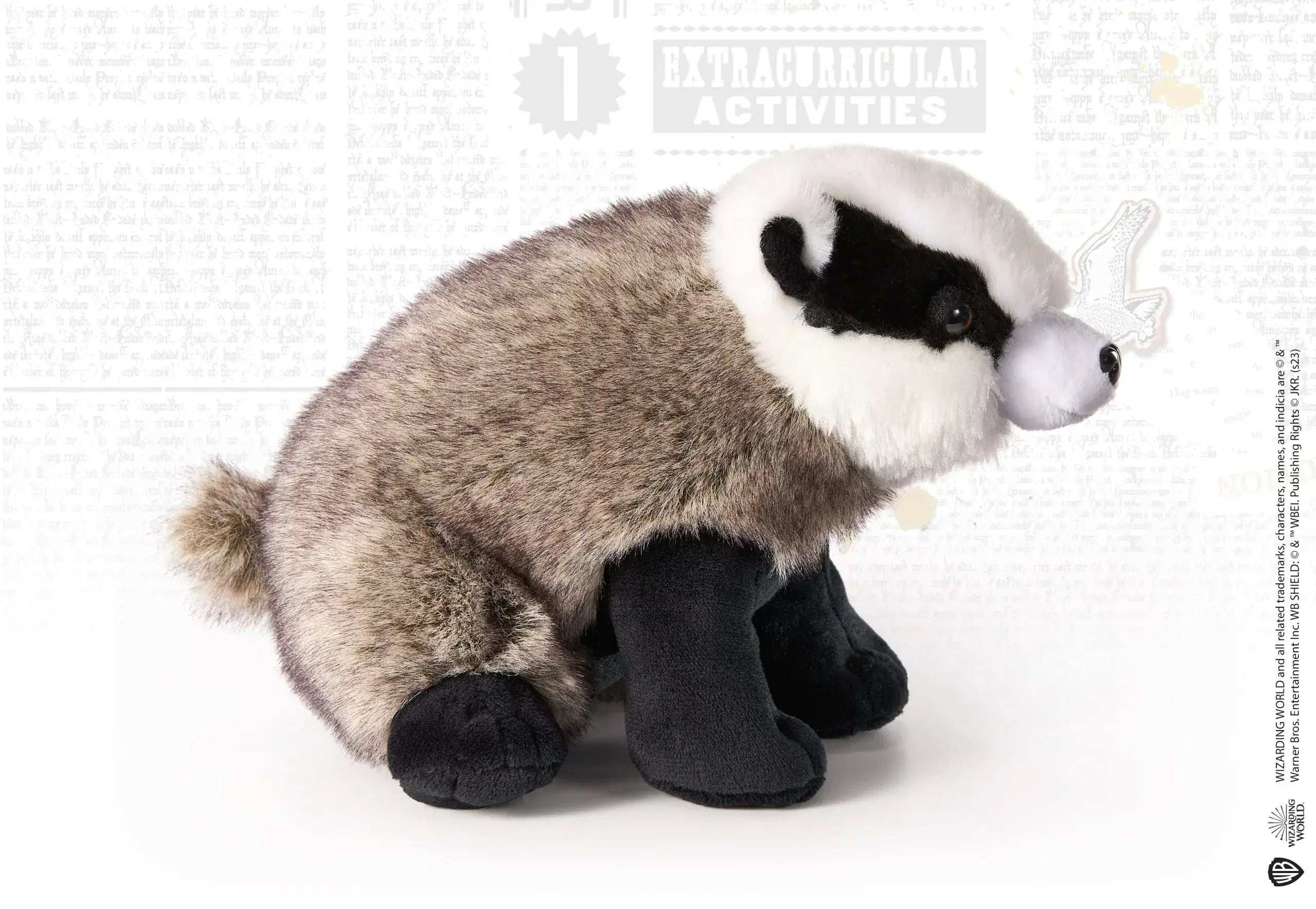 Hufflepuff Badger Mascot Plush - Olleke Wizarding Shop Amsterdam