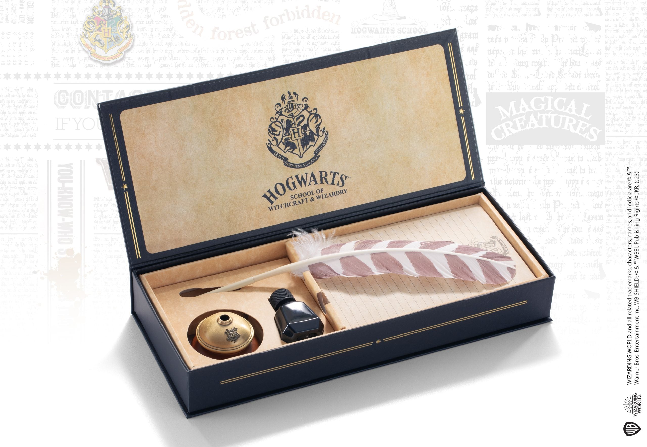 Hogwarts Writing Quill Set - Olleke Wizarding Shop Amsterdam