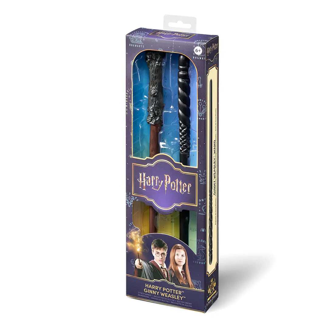 Harry Potter and Ginny Weasley PVC Magic Wands