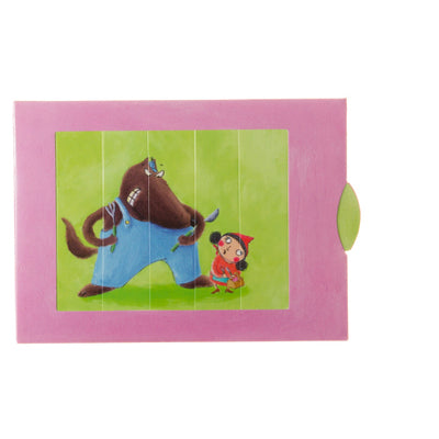 Red Riding Hood slide card - Olleke Wizarding Shop Amsterdam