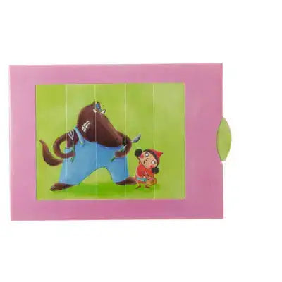 Red Riding Hood slide card - Olleke Wizarding Shop Amsterdam