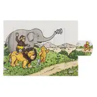 Traveling bear slide card - Olleke Wizarding Shop Amsterdam