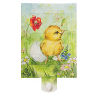 Easter egg slide card