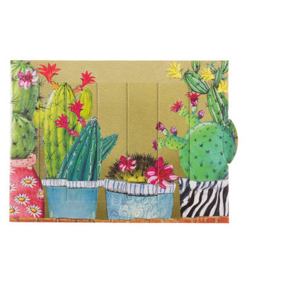 Cactus Monster slide card