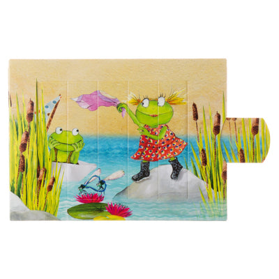 Frog goodbye slide card - Olleke Wizarding Shop Amsterdam