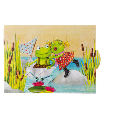 Frog goodbye slide card - Olleke Wizarding Shop Amsterdam
