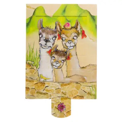 Lama Love slide card - Olleke Wizarding Shop Amsterdam