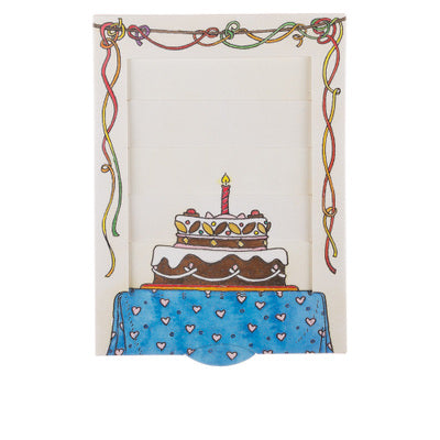 Birthday pig slide card - Olleke Wizarding Shop Amsterdam