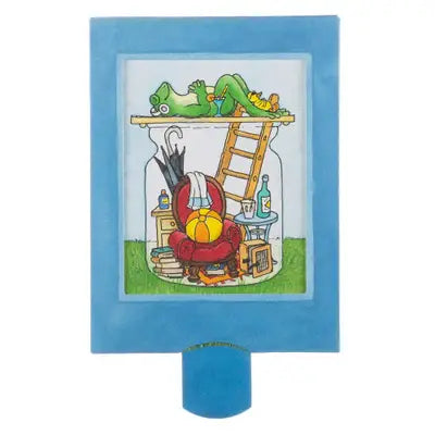 Tiny House slide card - Olleke Wizarding Shop Amsterdam