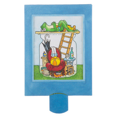 Tiny House slide card - Olleke Wizarding Shop Amsterdam