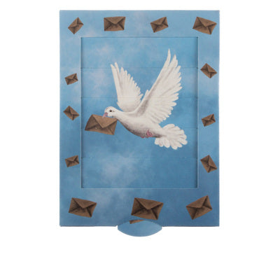 Dove slide card - Olleke Wizarding Shop Amsterdam