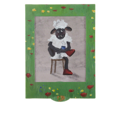 Sheep slide card - Olleke Wizarding Shop Amsterdam