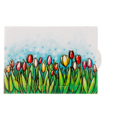 Tulip slide card - Olleke Wizarding Shop Amsterdam