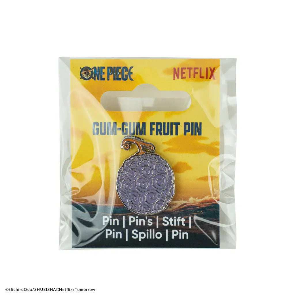 One Piece Gum Gum fruit pin badge - Olleke Wizarding Shop Amsterdam