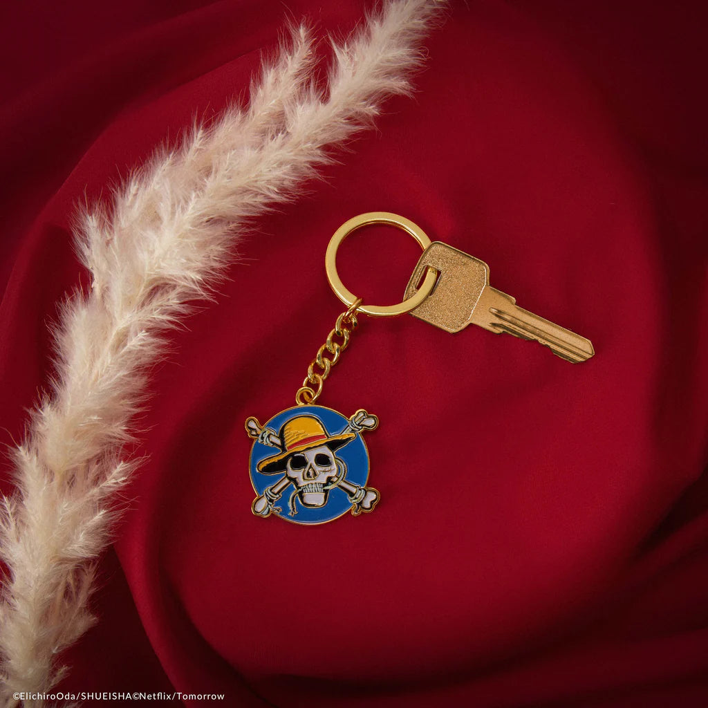 One Piece Luffy‘s skull keyring - Olleke Wizarding Shop Amsterdam