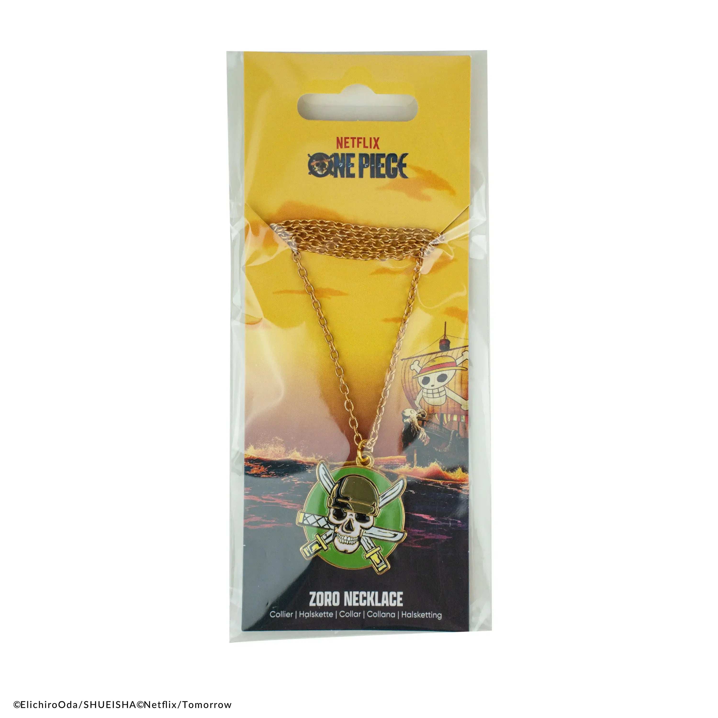 One Piece Zoro‘s skull necklace - Olleke Wizarding Shop Amsterdam