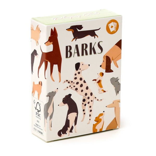 Barks Dog playing cards