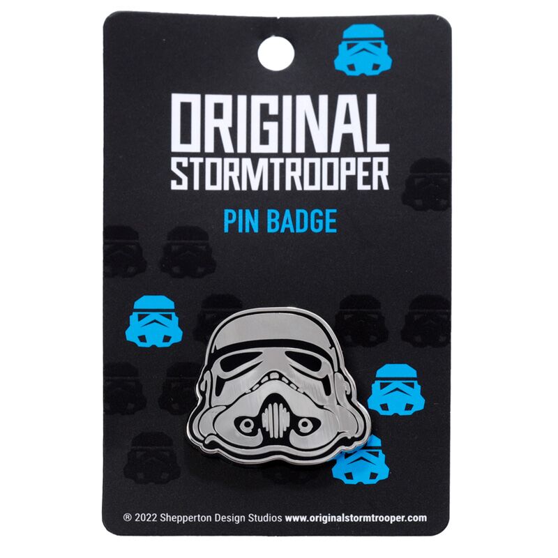 The Original Stormtrooper Helmet Pin Badge - Olleke Wizarding Shop Amsterdam