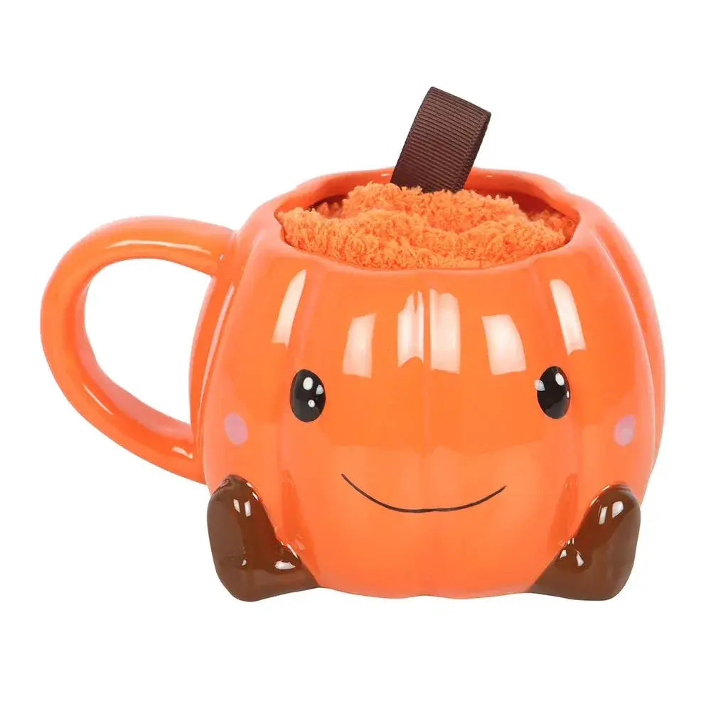 Pumpkin Mug and Socks Set - Olleke Wizarding Shop Amsterdam