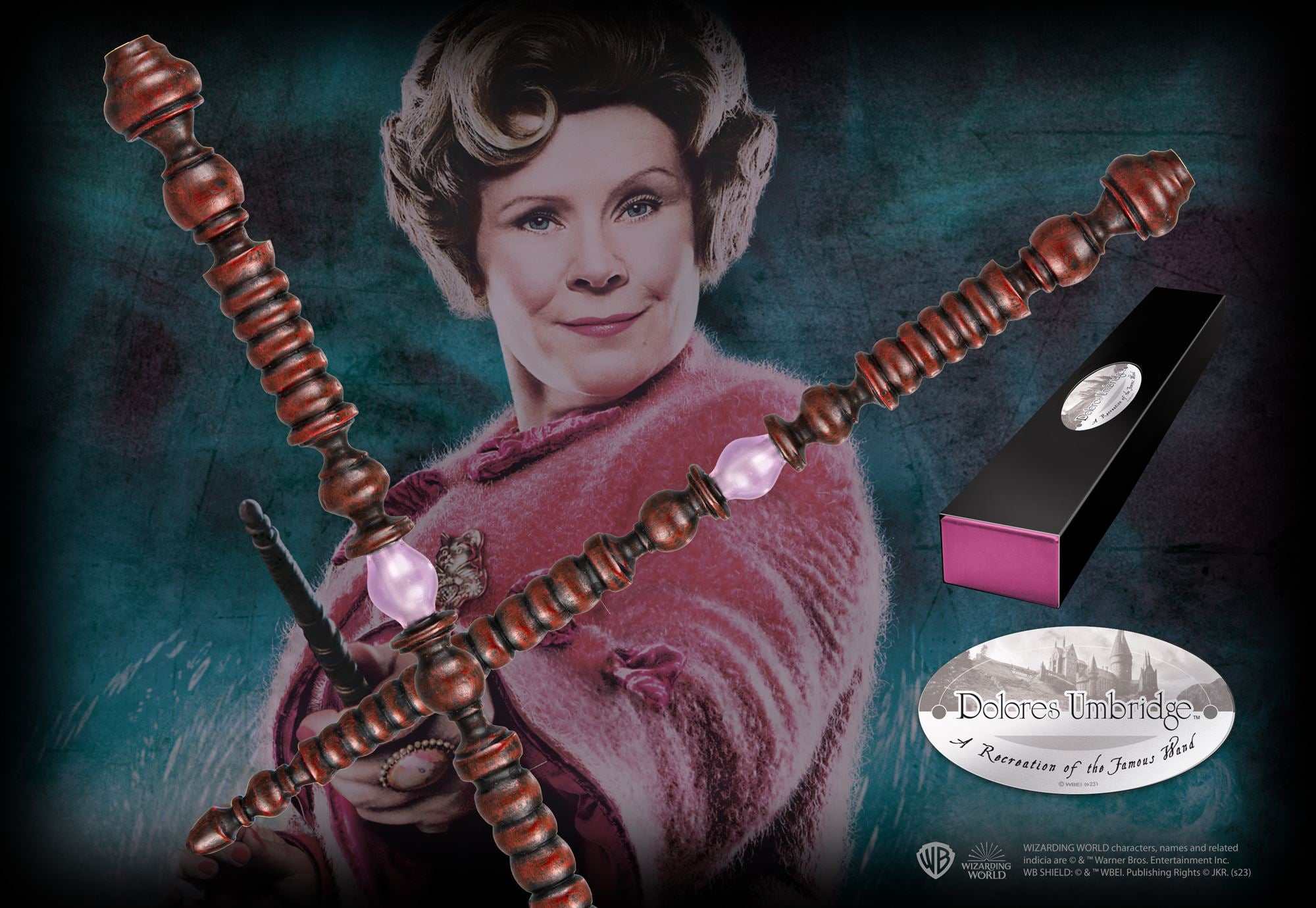Dolores Umbridge Character Wand - Olleke Wizarding Shop Amsterdam