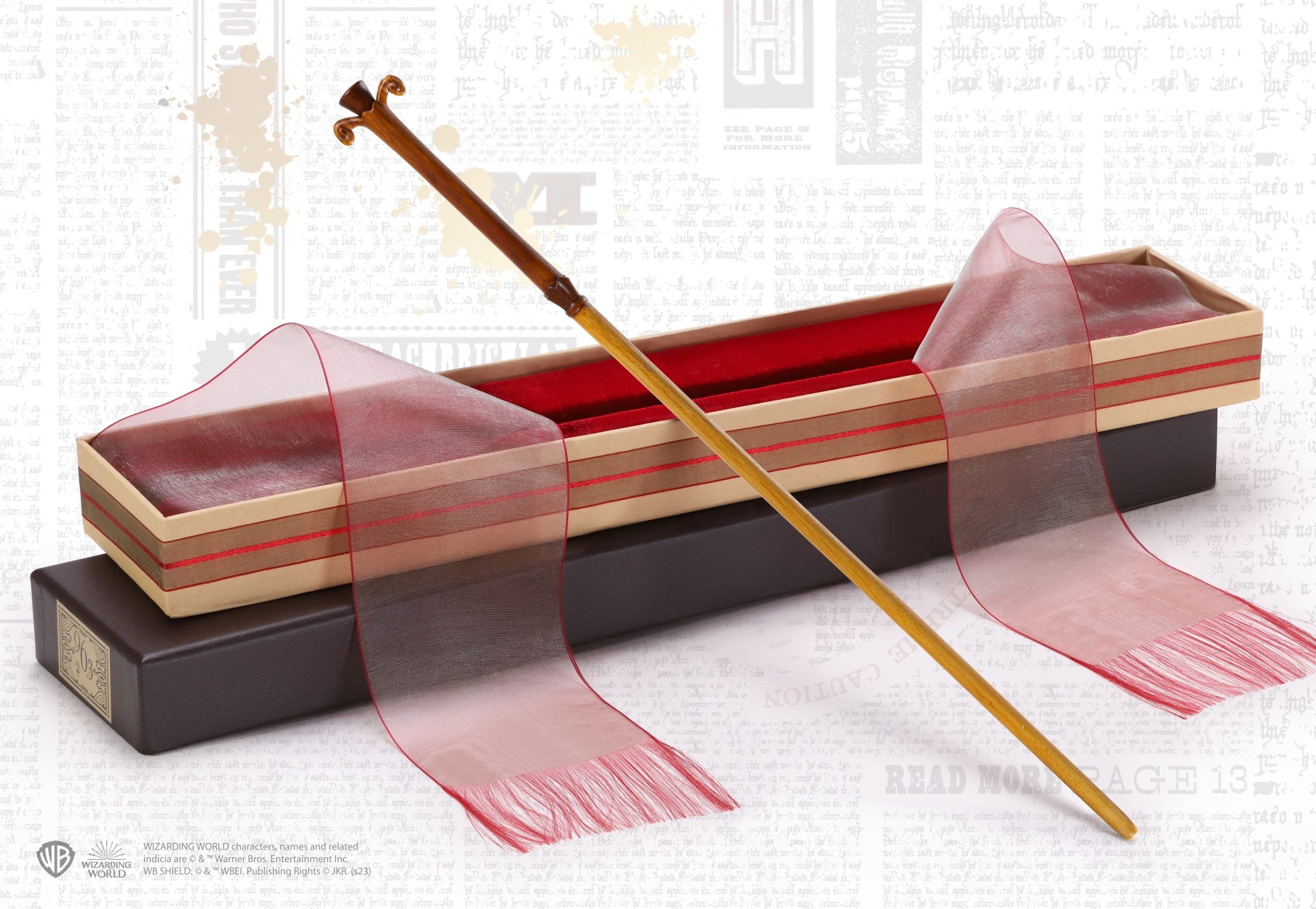 Gilderoy Lockhart Wand in Ollivanders Box - Olleke Wizarding Shop Amsterdam