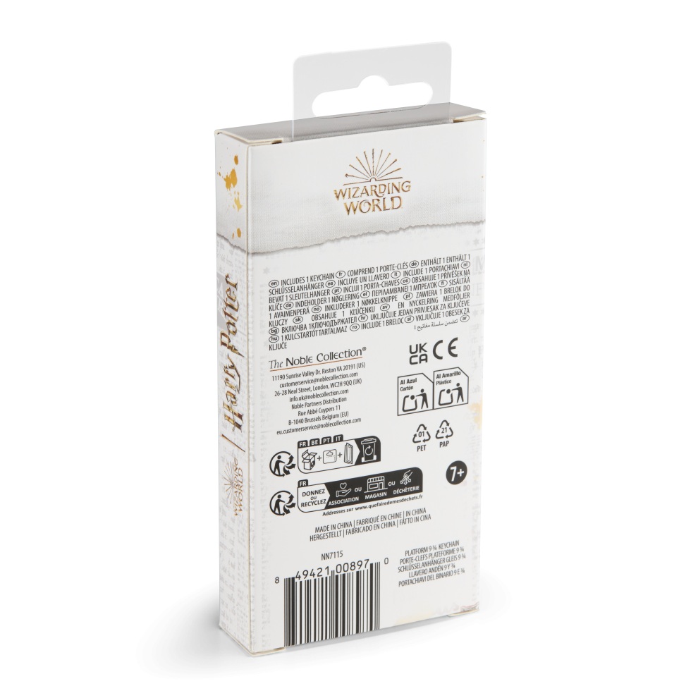 Platform 9¾ Keychain - Olleke Wizarding Shop Amsterdam