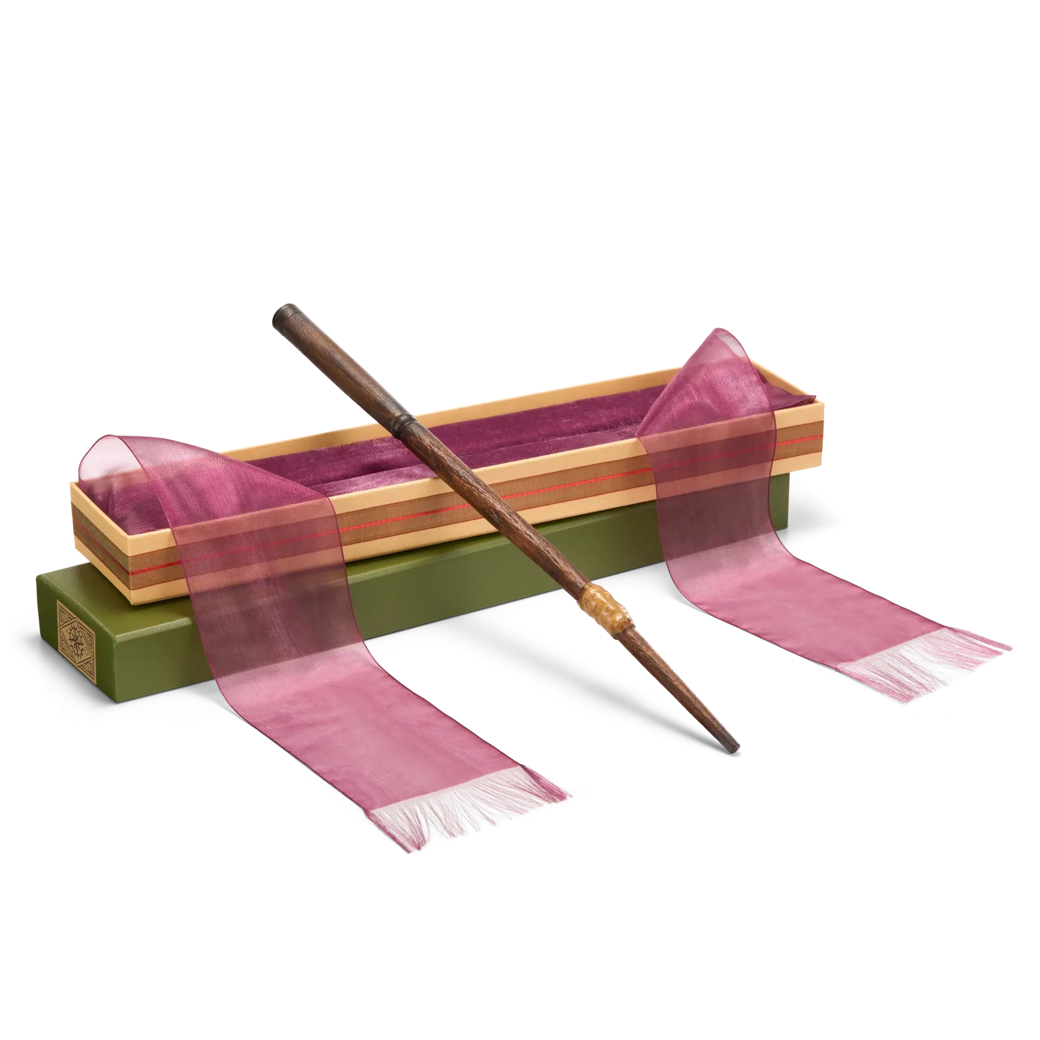 Ron Weasley’s First Wand in Ollivanders Box - Olleke Wizarding Shop Amsterdam