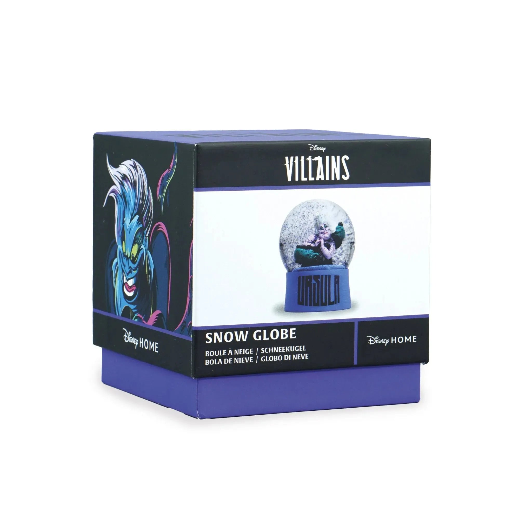 Disney Villains Snow Globe Boxed Ursula - Olleke Wizarding Shop Amsterdam