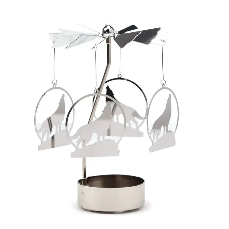 Wolf Candle Carousel - Olleke Wizarding Shop Amsterdam