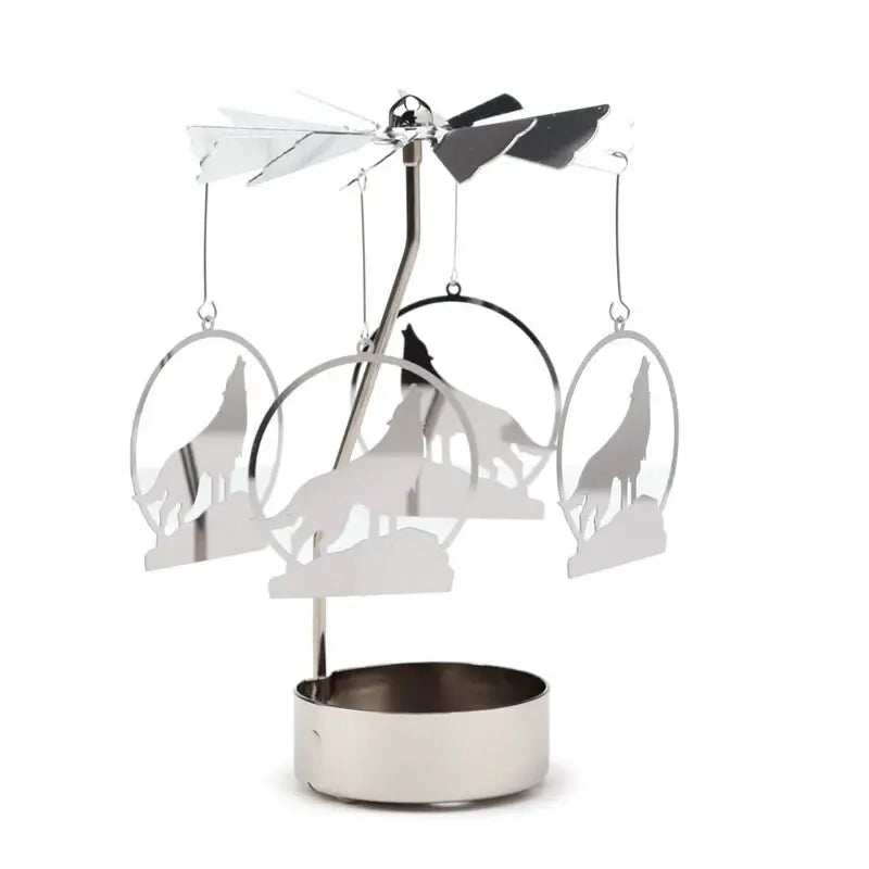 Wolf Candle Carousel - Olleke Wizarding Shop Amsterdam