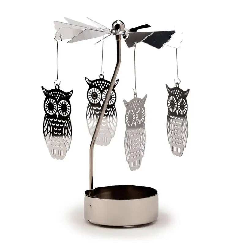 Owl Candle Carousel - Olleke Wizarding Shop Amsterdam