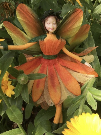 Fairy Yellow Daisy - Olleke Wizarding Shop Amsterdam