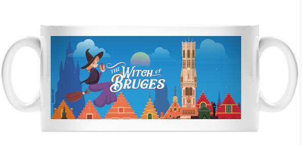 The Witch of Bruges Mug - Olleke Wizarding Shop Amsterdam