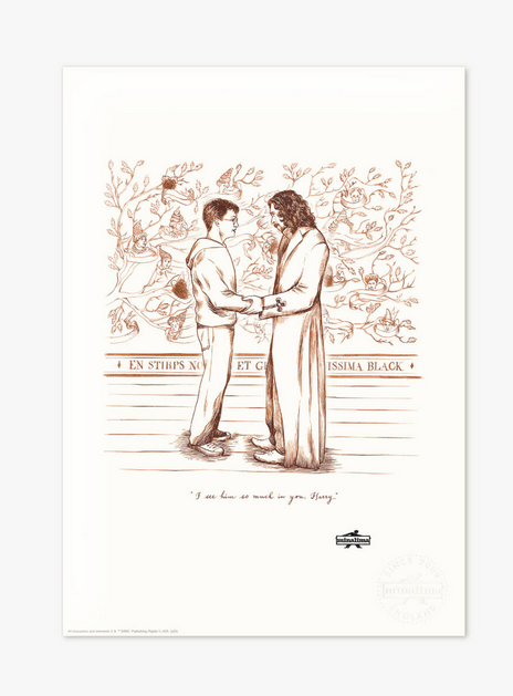 “I see him so much in you, Harry” Art Print