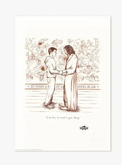 “I see him so much in you, Harry” Art Print - Olleke Wizarding Shop Amsterdam