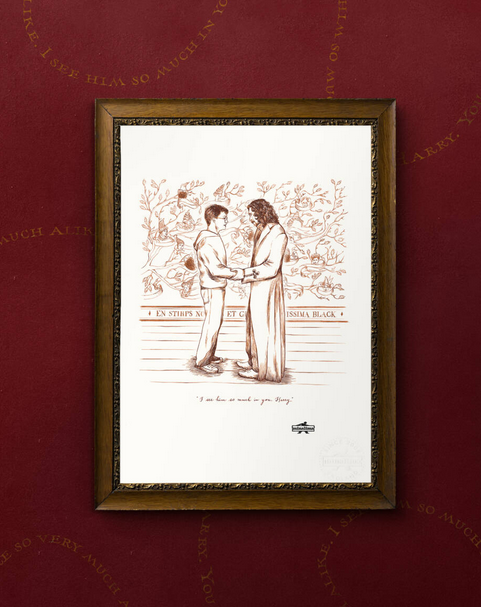 “I see him so much in you, Harry” Art Print