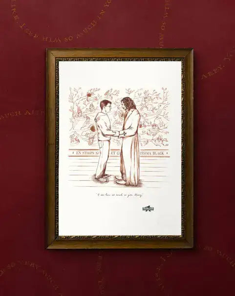 “I see him so much in you, Harry” Art Print - Olleke Wizarding Shop Amsterdam