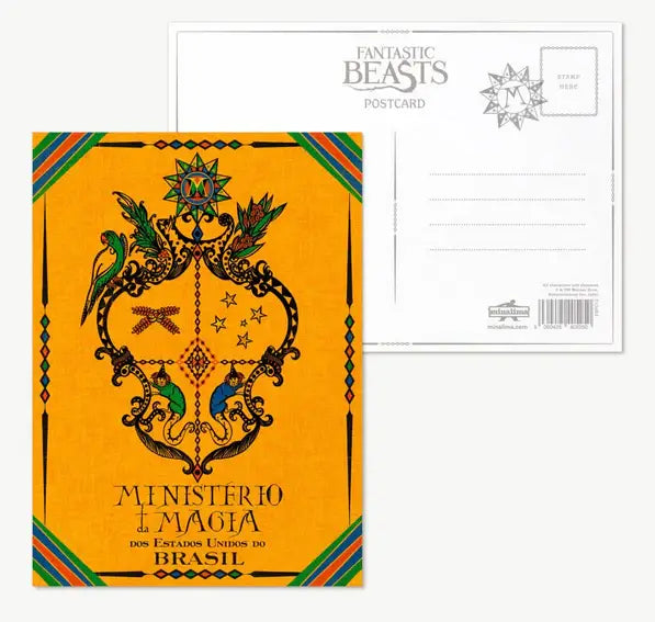 Fantastic Beasts Isignia Election Poster Postcard - Olleke Wizarding Shop Amsterdam