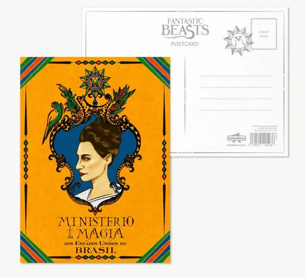Fantastic Beasts Vincência Santos Election Poster Postcard - Olleke Wizarding Shop Amsterdam