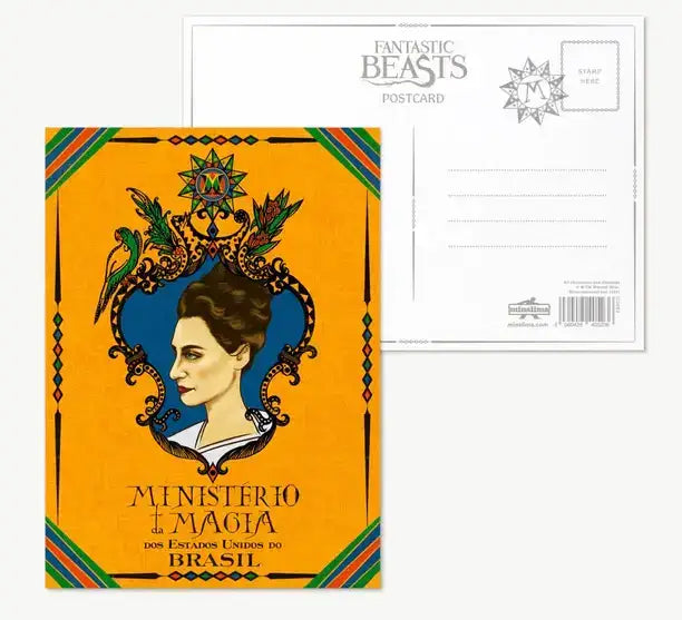 Fantastic Beasts Vincência Santos Election Poster Postcard - Olleke Wizarding Shop Amsterdam