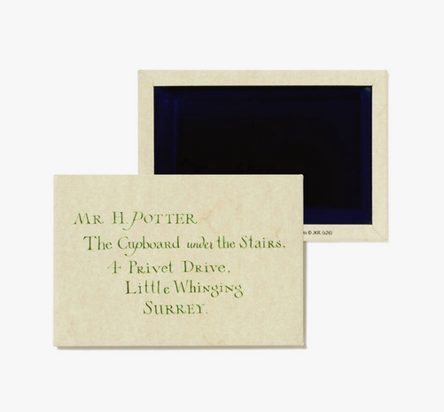 Harry Potter's Hogwarts Acceptance Letter